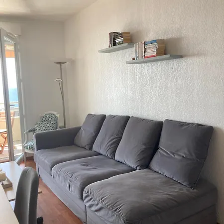 T3 Classé 3 étoiles Vue Avec Terrasse ,plage 2 Minutes à Pied