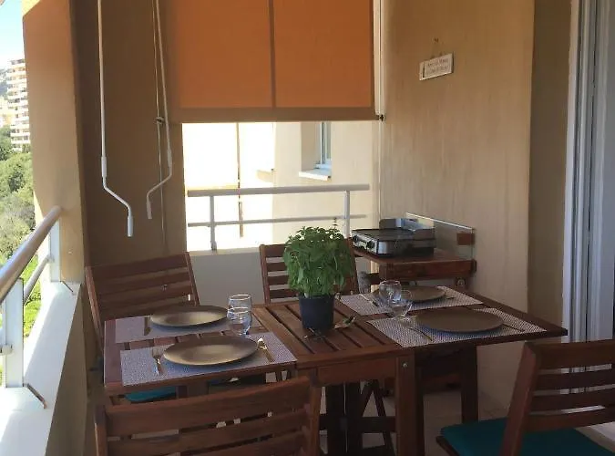 T3 Classé 3 étoiles Vue Avec Terrasse ,plage 2 Minutes à Pied