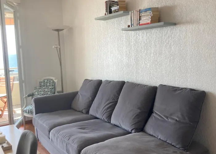 T3 Classé 3 étoiles Vue Avec Terrasse ,plage 2 Minutes à Pied